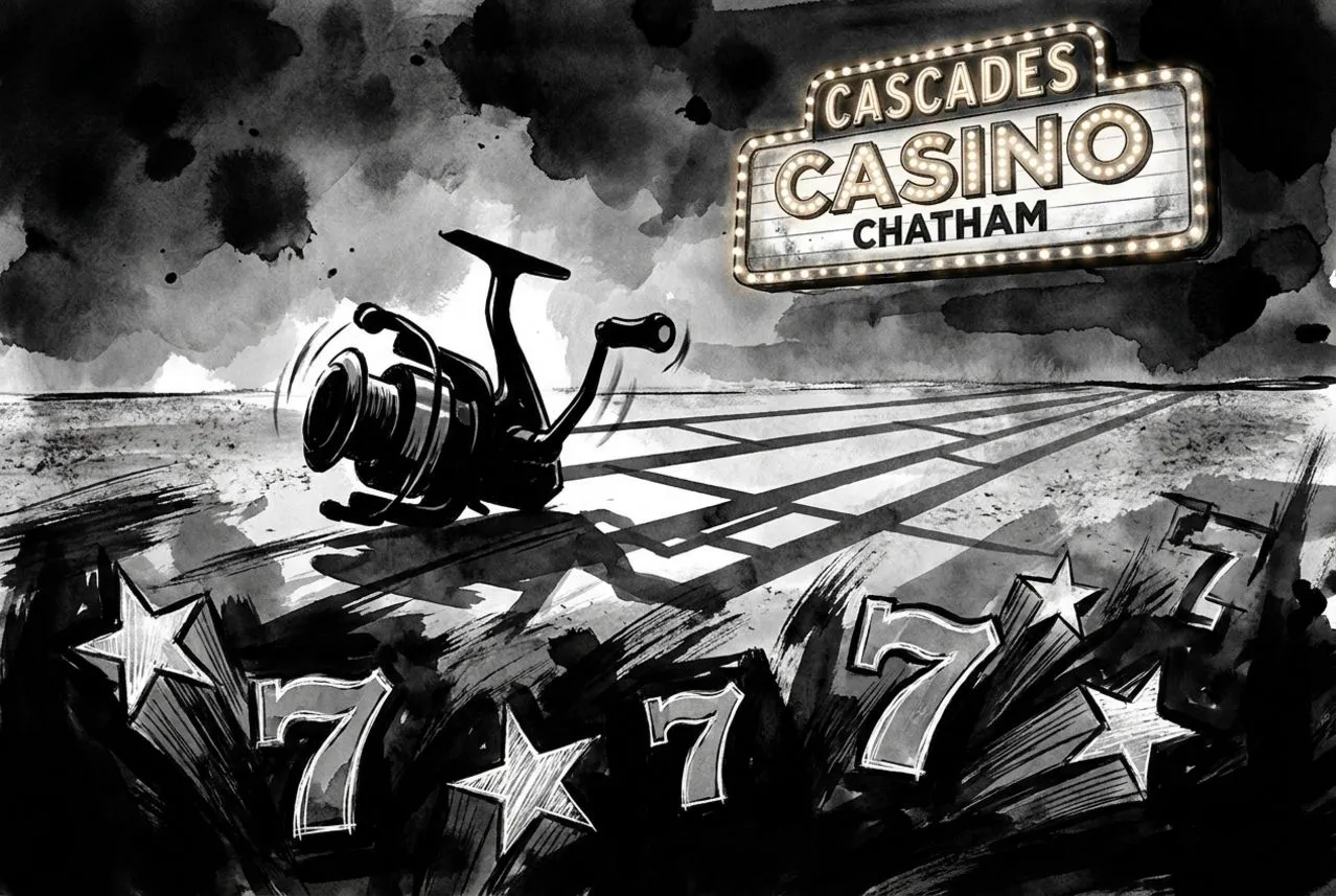 spin the slots at Cascades Casino Chatham